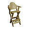 STOOL CHAIR WITH ARMS Front Angle Left